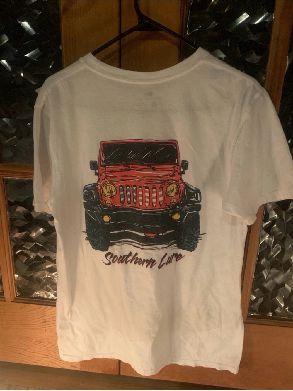 Southern Lure Men's Pocket Tee — White